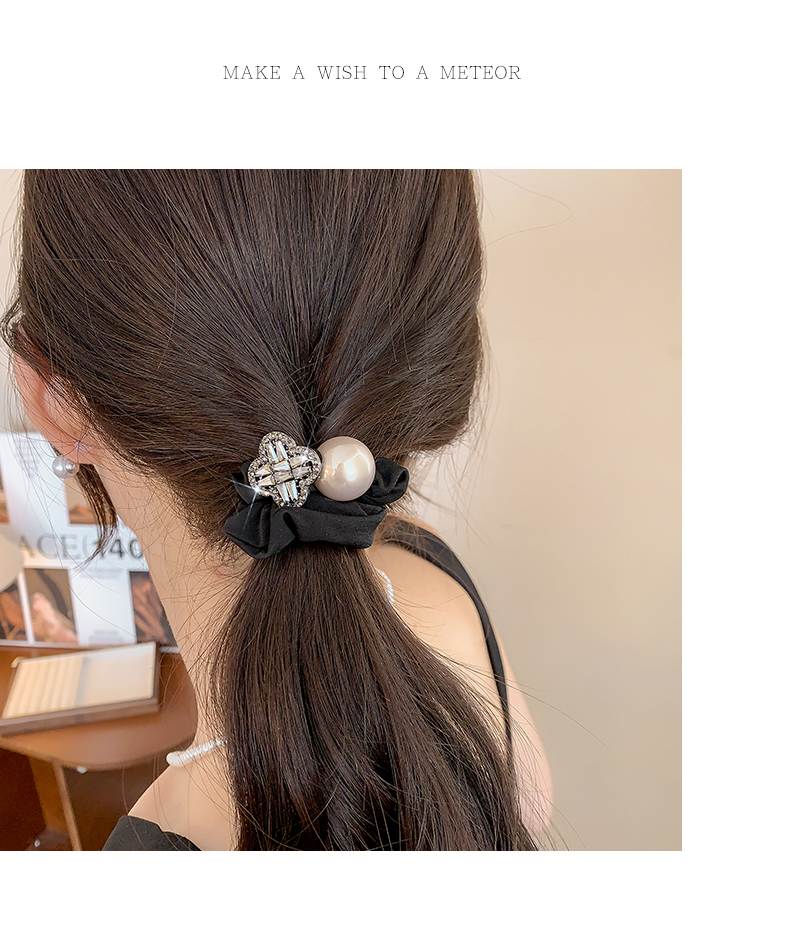 Vintage Pearl Hair Rope - Fancy Bun Headband