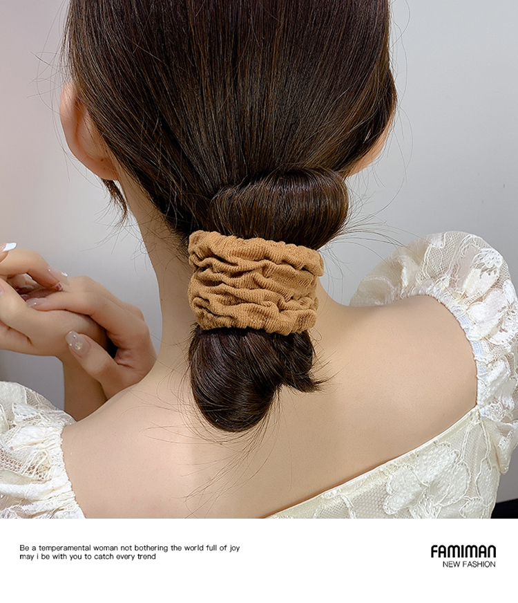 High Elastic Bold Ponytail Hair Bands