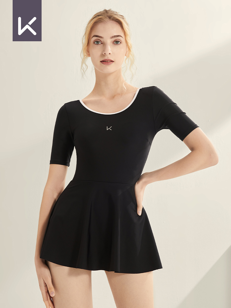 Keep Swimsuit Women's Covering Belly Thin Sexy 2025 New Arrival Fashion Skirt Conservative One-Piece Boxer Summer Swimsuit