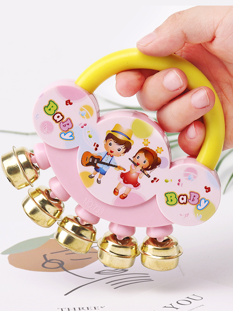 Infant Rattle Toy Kids Educational Bell 0-1 Years Old 6 Months 2 Boys 3 Girls Newborn Soothing Bell