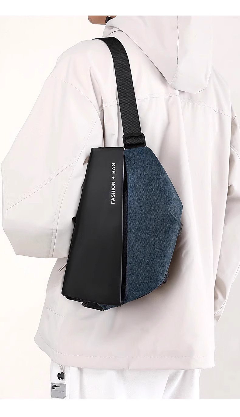 Waterproof Cycling Crossbody Bag - Large Capacity