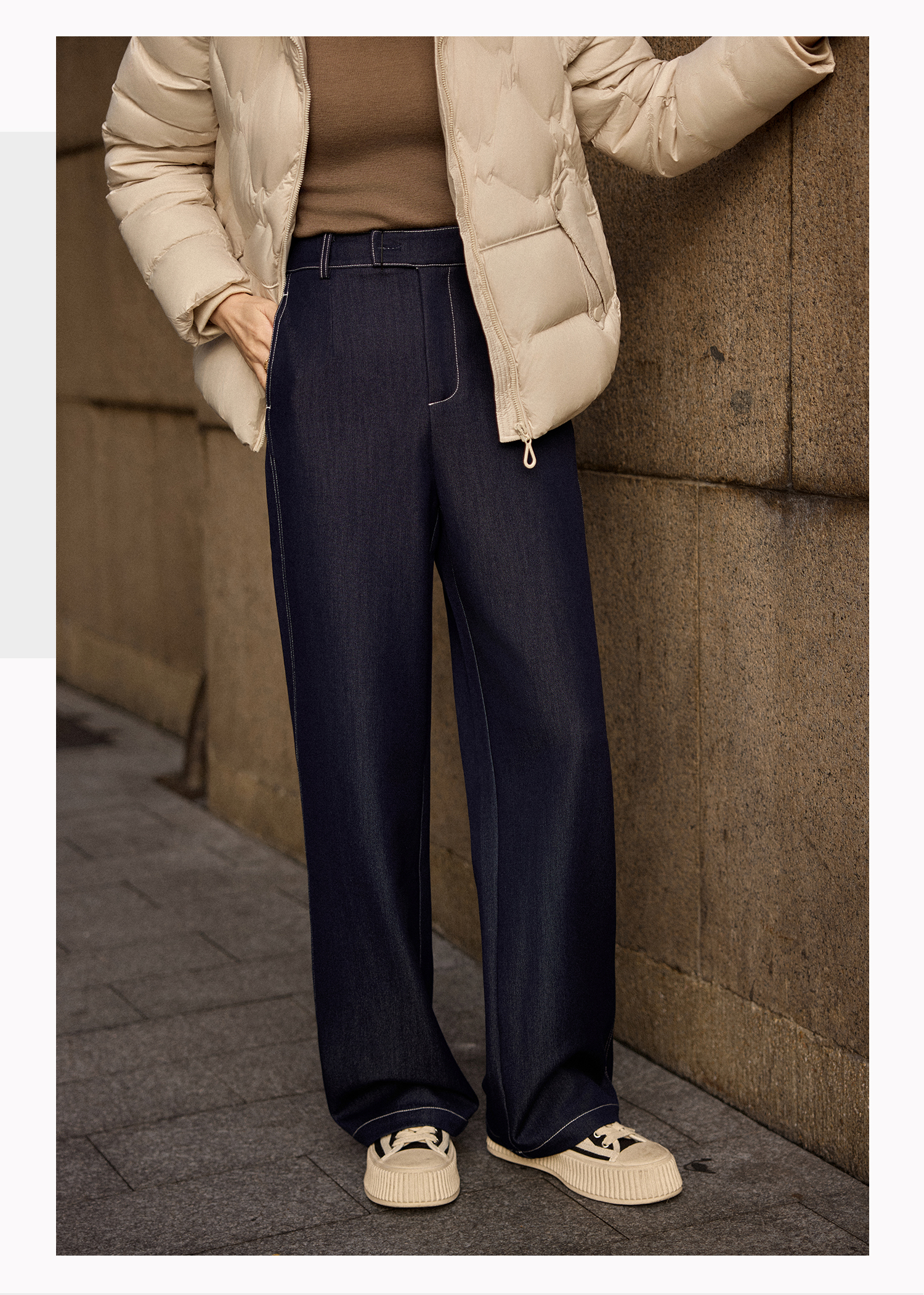 Retro Denim Blue Cover-Up for Spring 2025