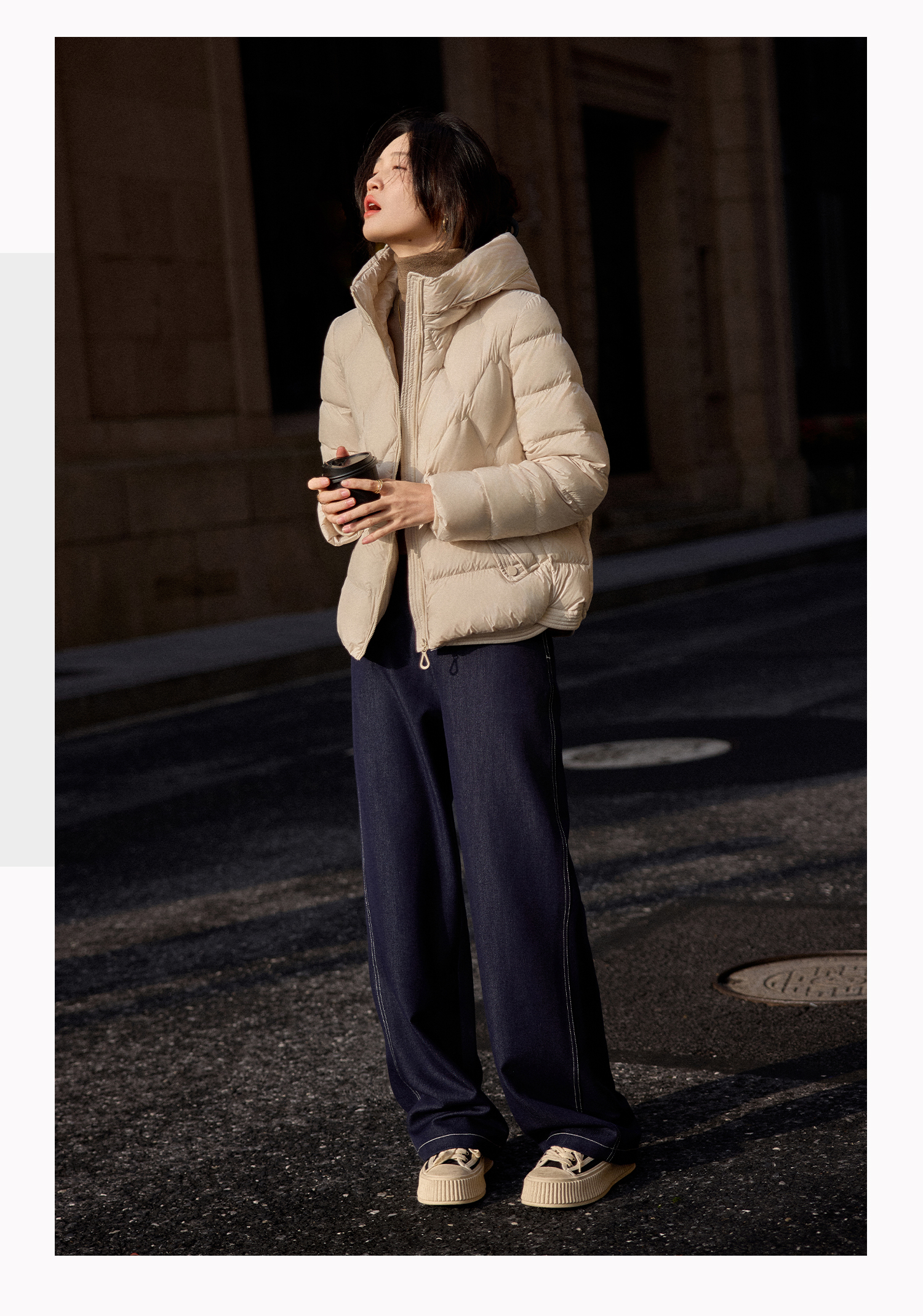 Retro Denim Blue Cover-Up for Spring 2025
