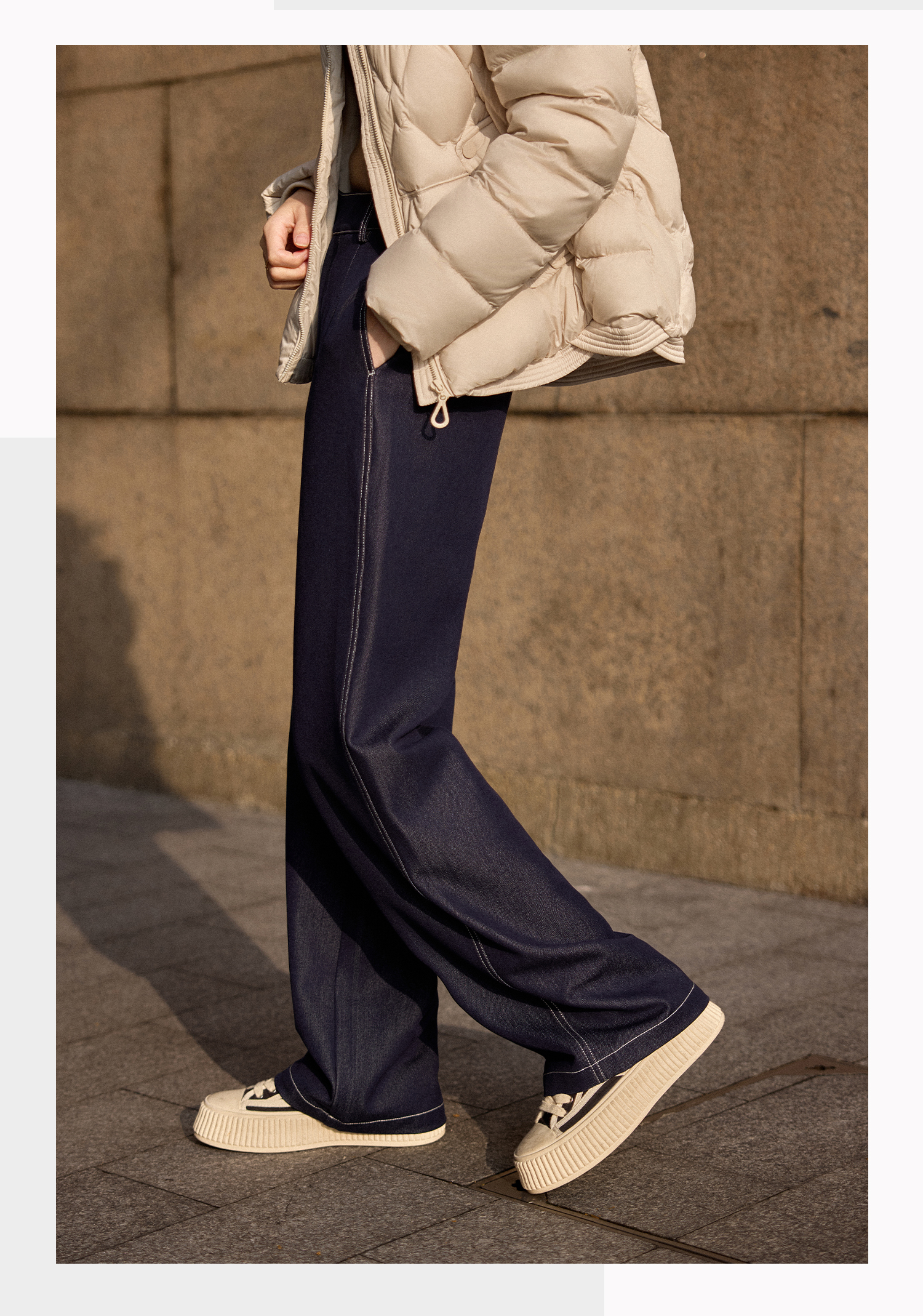 Retro Denim Blue Cover-Up for Spring 2025
