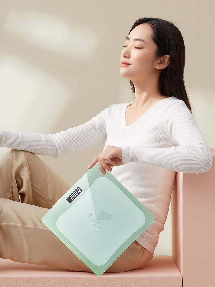 Bear Electronic Scale For Home High Precision Weight Scale Intelligent Measurement LCD Digital Display Female Dormitory Stable Strong Load Bearing