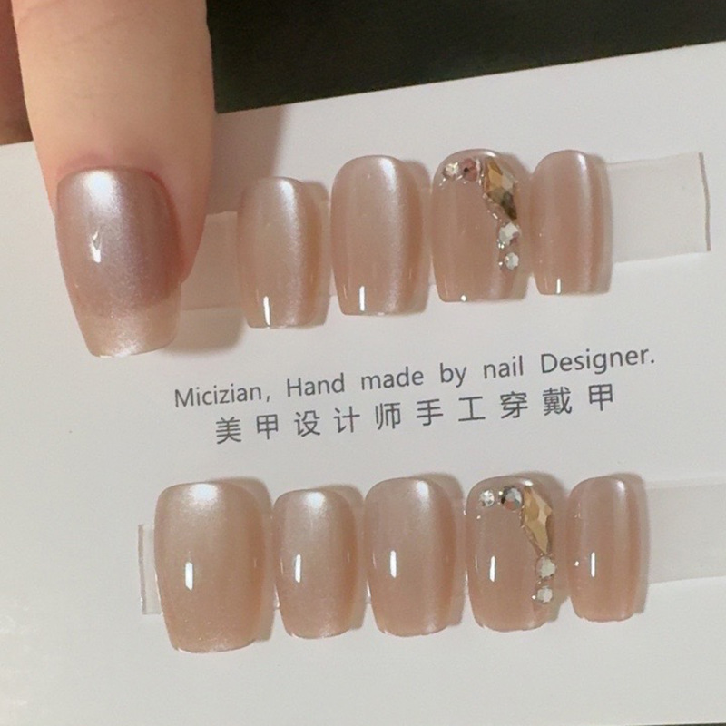 Wear Nail Minimalist Handmade Patch Cat's Eye