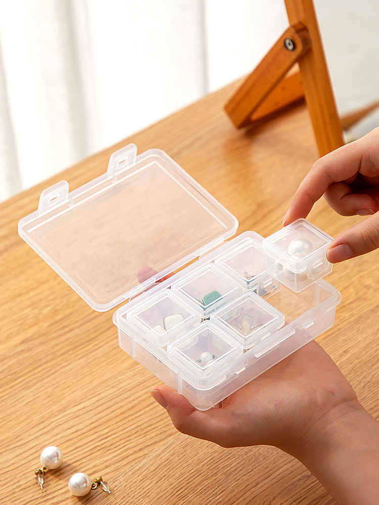 Jewelry Storage Box Stud Earrings Earrings Hair Accessories Bracelet Necklace Clip Lipstick Storage Jewelry Ornament Jewelry Box
