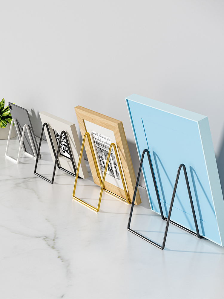 Table Decoration Medal Certificate Display Stand Desktop Photo Frame Support Support Creative Floor Vertical Glass Photo Tablet Bracket