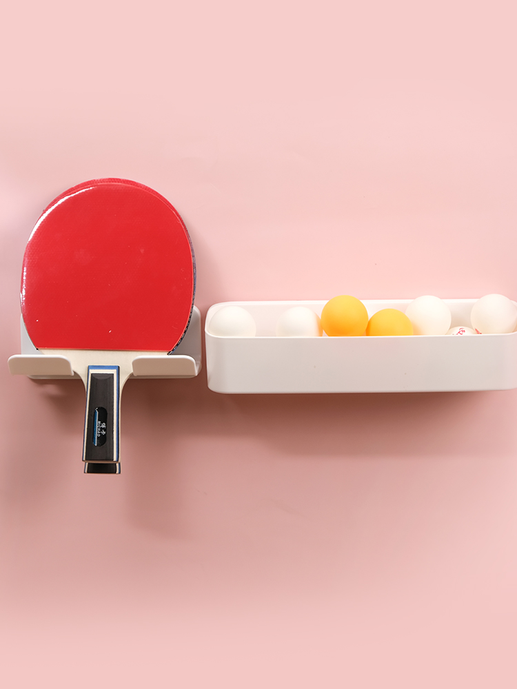Table Tennis Ball Special Wall Hanging Storage Box Racket Storage Rack For Home Place Sports Fitness Equipment Ball Storage Basket
