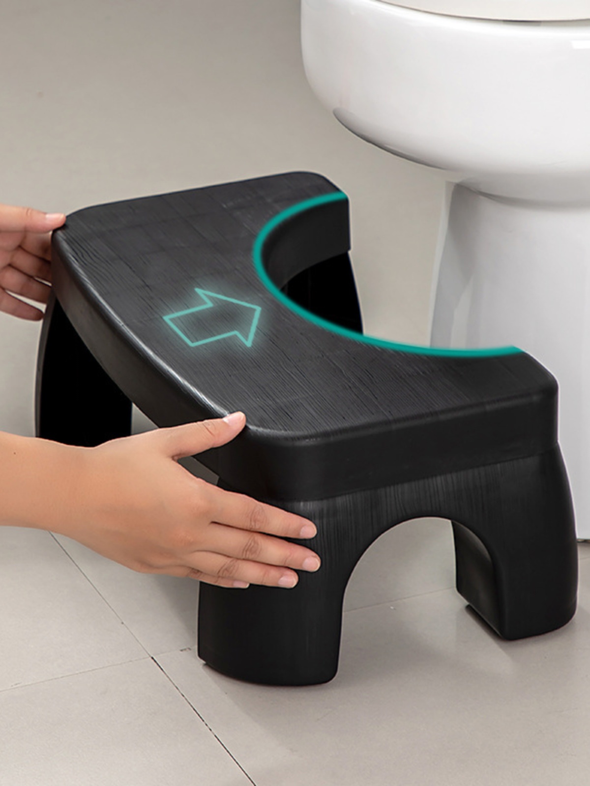 Toilet Seat Ottoman Squatting Pit Stool Footstool Toilet Commode Toilet Foot Pedal Shit Handy Gadget