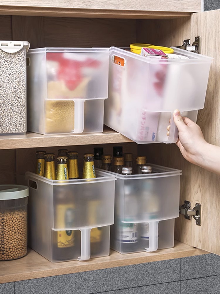 Jujiajia Japanese-Style Kitchen Cabinet Plastic Storage Box