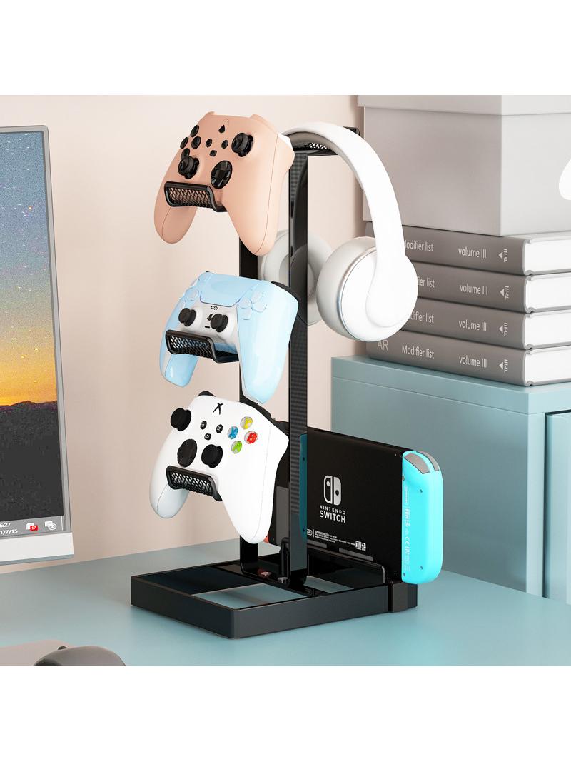 Jujiajia Game Console Handle Bracket Headset Suitable for Bracket Storage Hook Storage Rack Headphone Bracket Sub-Video Game