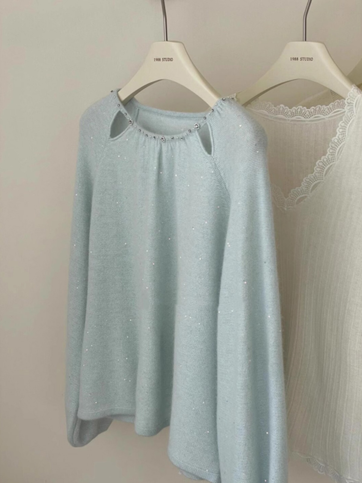 High-End Simple Sweater 2025 Early Spring New Loose Fashion Temperament Sweet Knit Women's Long Sleeve Top