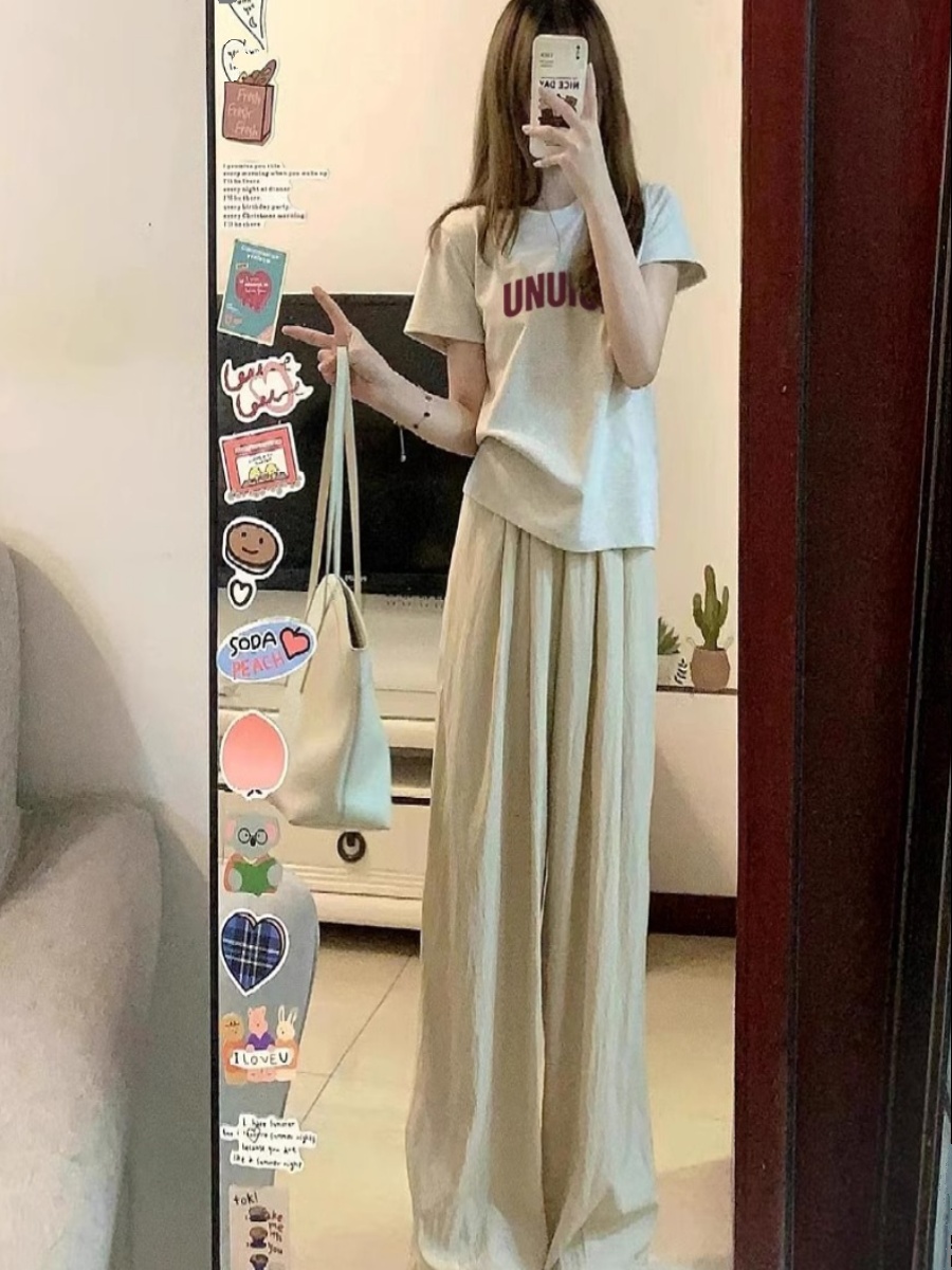 Shoulder Short Sleeve T-Shirt Women's 2025 New Arrival Summer Silm Korean Style Chic Small Undershirt Inner Wear