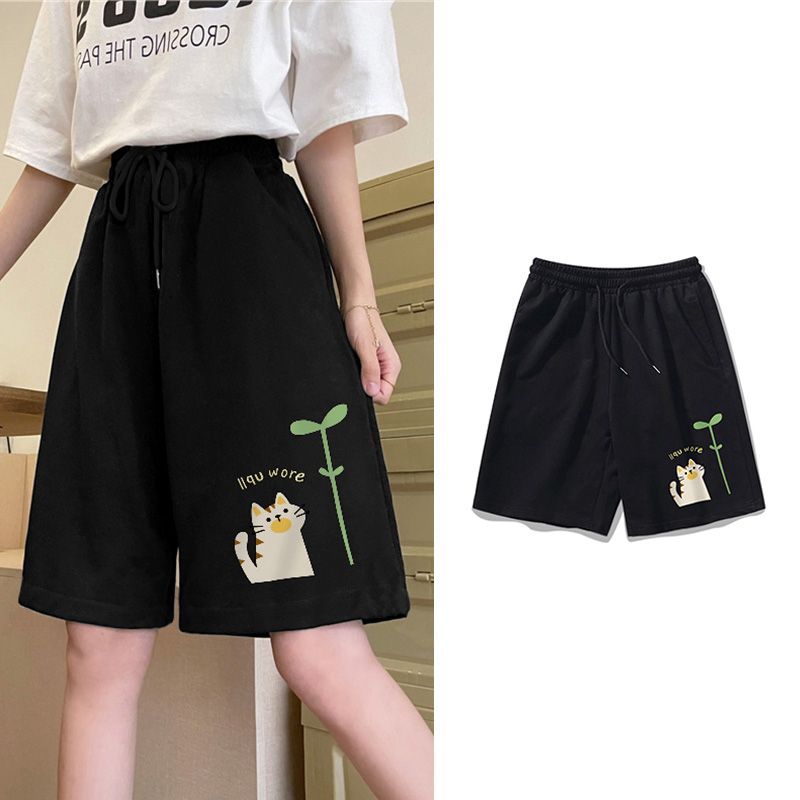 Half Length Summer Plus Size Ladies Thin Casual Pants