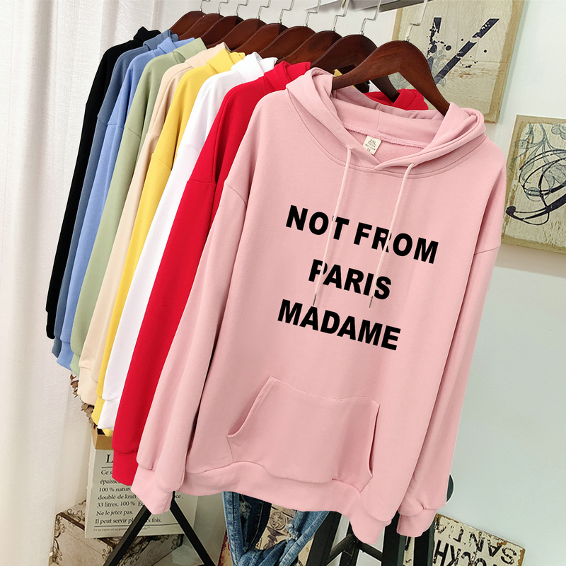 Fashion Spring and Autumn Thin Loose Ins Hoodie