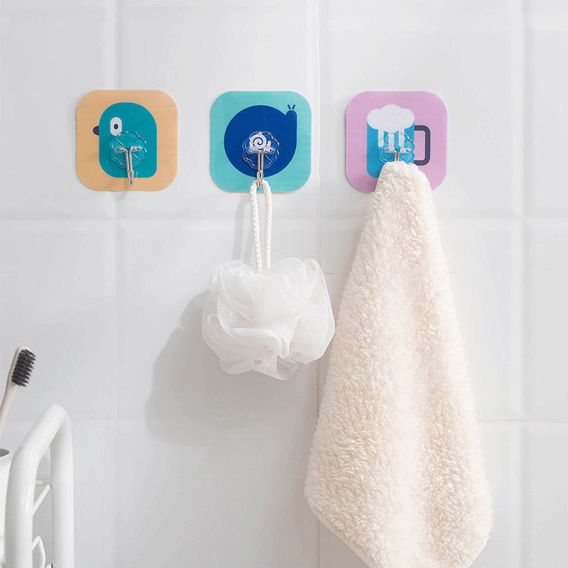 Color Hook 3 + Cartoon Hook 1 + Quilt Clip Hook 1