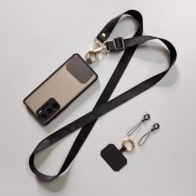 Durable Minimalist Easiest for Match Wide Version Avoid Cutting into the Neck Mobile Phone Lanyard