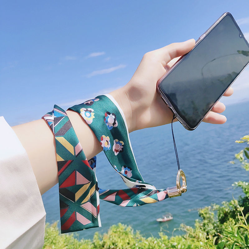 Avoid Cutting into the Neck Detachable Wide Version for Girls Bring In Wealth and Treasure Mobile Phone Belt