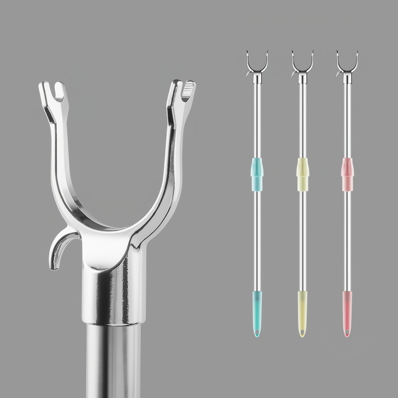 Clothes Rail Student Household Dormitory Clothesline Pole Telescopic Clothes Rail Fork Clothesline Pole Clothesline Pole Take Clothes Fork Fork