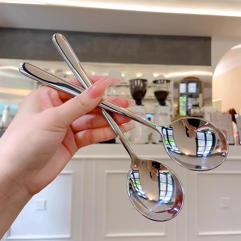 Thickened Internet Celebrity Drinking Soup Students Eating 316 Stainless Steel