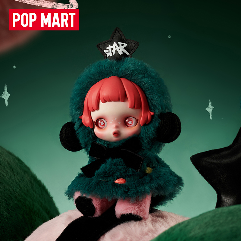 PopMart Pop Mart Skullpanda Winter Movement Series SP Plush Doll Blind Box Toy Gift