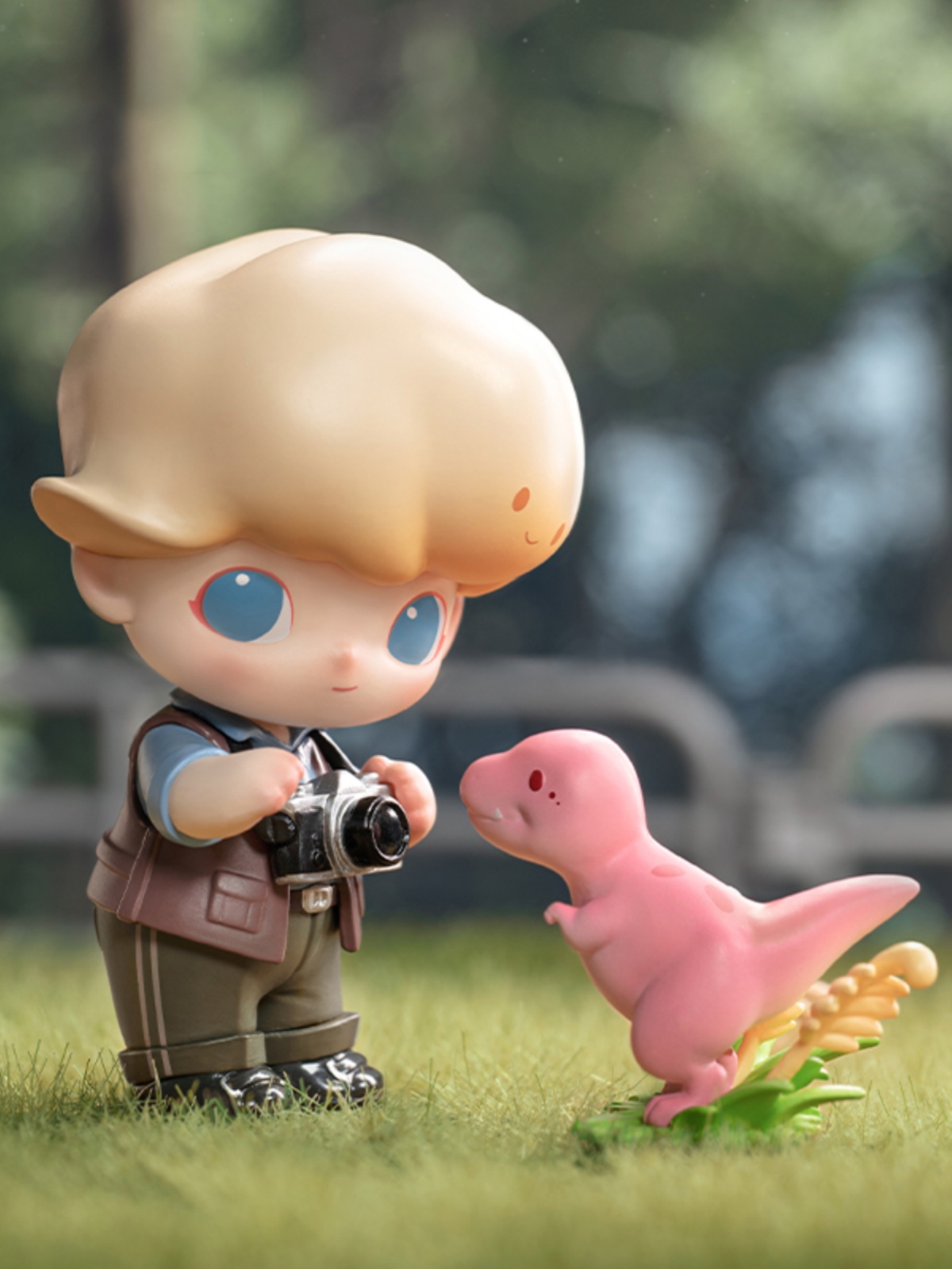 Dimoo Jurassic World Series Hand-Made Blind Box PopMart Pop Mart Toy Trend Creative Ornaments