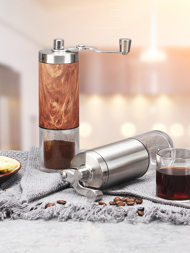 ماكينة طحن القهوة اليدوية مونغديو، طاحونة حبوب قهو...