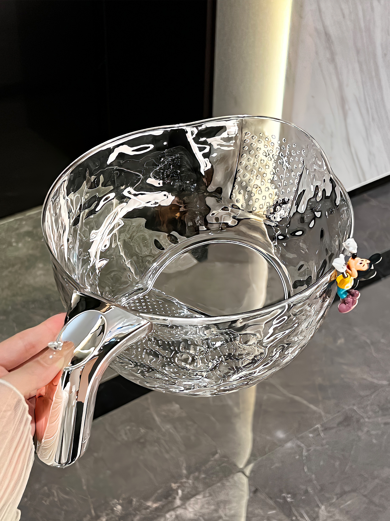 Multifunctional Fabulous Rice Washing Gadget Rice Washing Filter Rice Rinsing Basin Washing Basin Drain Basket For Home Taobao Dish Washing Fruit Basin with Handle