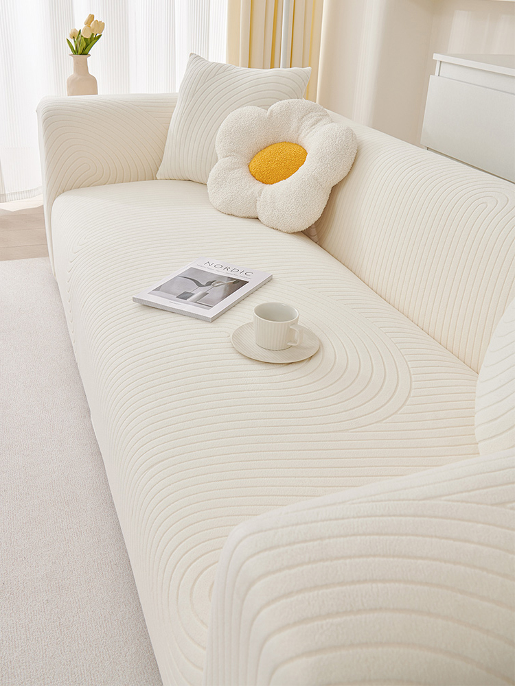 Stretch Sofa Cover All-Inclusive Universal Cover Four Seasons Universal Anti-Scratching Sofa Cover Bean Bag Non Slip Full Covered Cover Towel