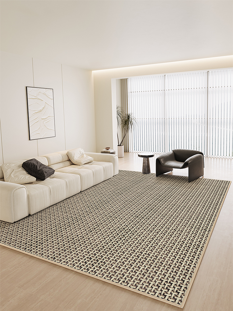 Living Room Carpet Sofa 2025 Bedroom French Floor Mat Cream Style For Home Washable Erasable Classy Accessible Luxury Sound Insulation