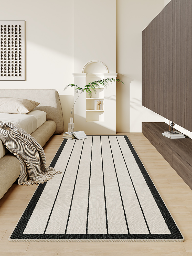 Bench Bedside Carpet Living Room Carpet Bedroom Thickened Bed Front Sofa Table Carpet Stripes Floor Mat Bay Window Floor Mat