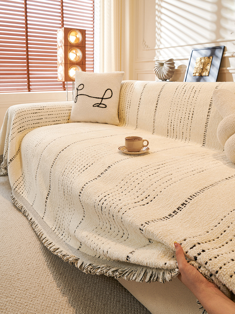 Fancy Stuffed Sofa Cover Towel Autumn and Winter 2025 New Arrival Anti-Scratching a Whole Full Cover Blanket Seat Cover Cover