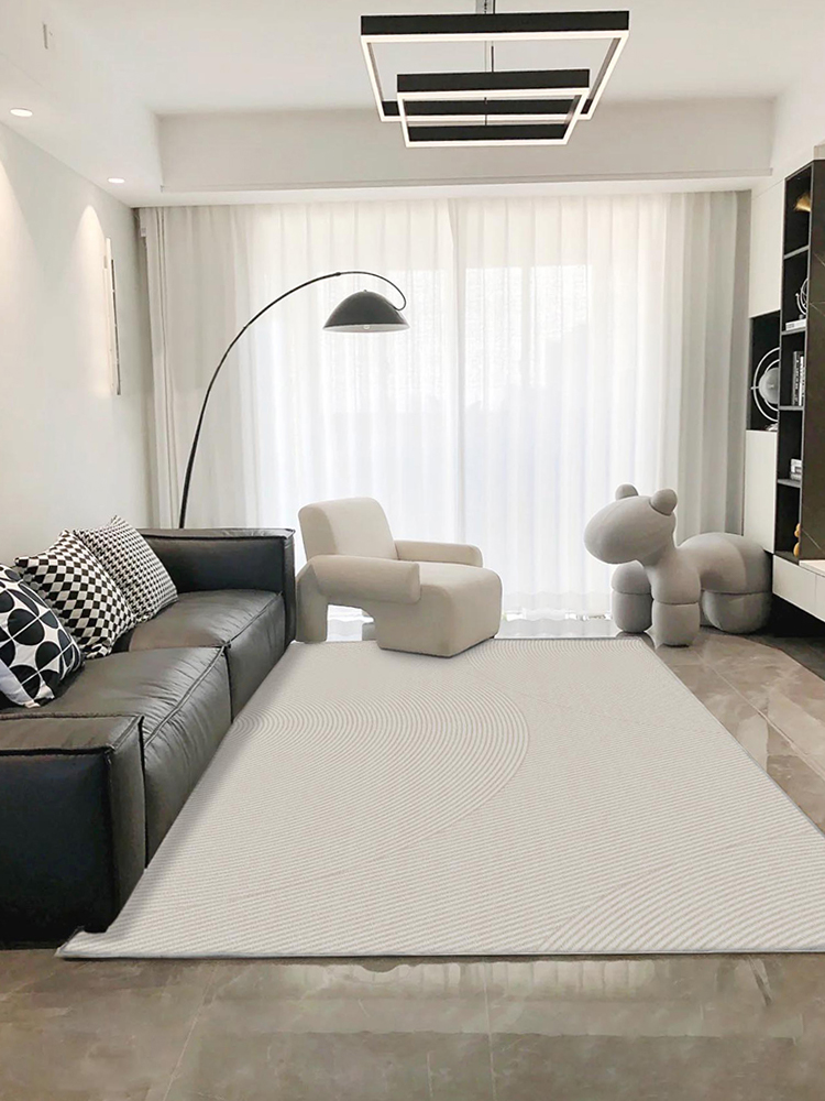 Scandinavian Living Room Carpet Table Carpet Bedroom Floor Mat For Home Disposable Sofa Bed Side Classy Accessible Luxury Room Sound Insulation Pad