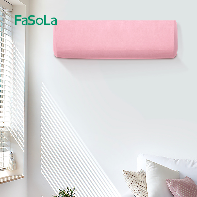 Fasola Air Conditioning Dust Cover All-Inclusive Air-Conditioner Hanging Machine Sets Minimalist Fabric Bedroom For Home Cover Washable Cover
