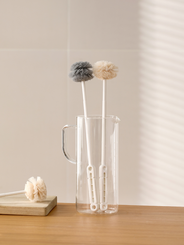 Fasola Cup Brush Long Handle Washing Baby Bottle Soybean Milk Cytoderm Breaking Machine Special Cleaning Brush Water Cup Cleaning Appliance