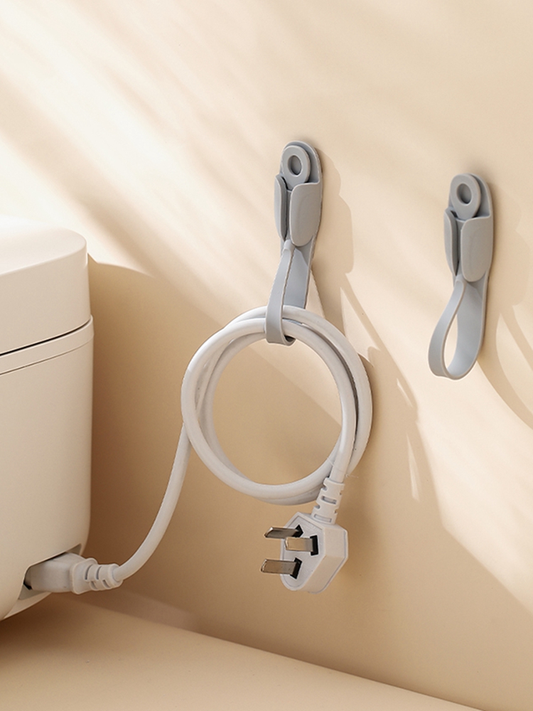 Fasola Plug Holder Anti-Drop Wire Storage Cable Winder Electric Cooker Wire Charging Data Cable Cable Tie