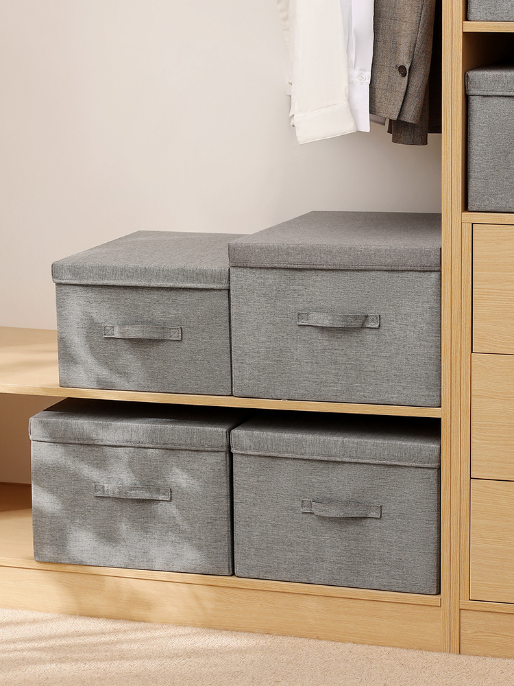 Sky Vertical Oxford Cloth Storage Box Foldable Large Capacity Kids Toy Storage Box For Home Quilt Clothes Storage Box