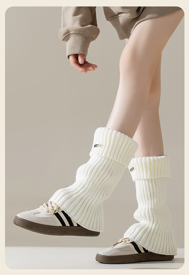 Warm & Cozy Women's Sock Pile Boot Leg Warmers