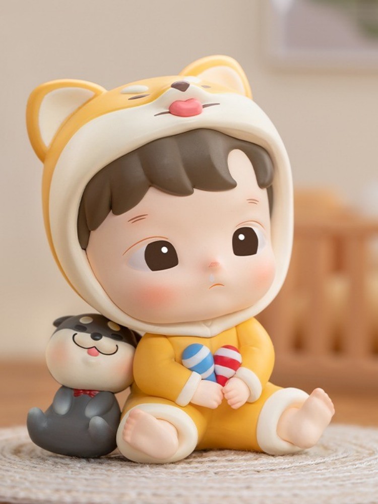 Pop Mart Haci Ceanza Series Confirmed Blind Box Hand-Made Car Decoration Kids Toy Doll