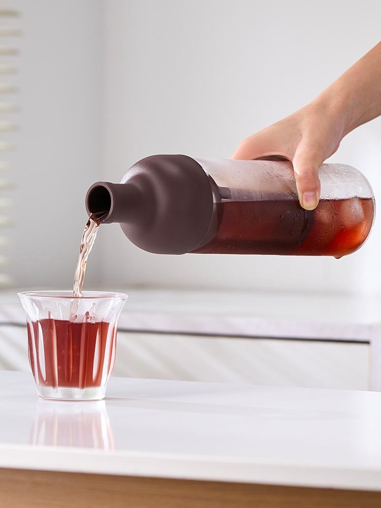 Jieanxi Refrigerator Side Door Cold Water Bottle For Home Cold Water Cup High Temperature Resistant Coffee Cold Extraction Pot Cold Dripper Water Pitcher