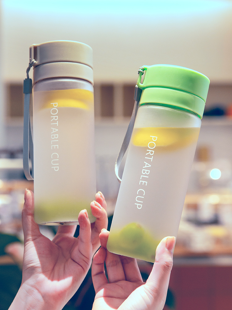 Boys Summer Sports Water Bottle Drop-Resistant Handy Cup
