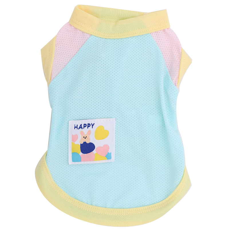 Dog Clothes Summer Thin Puppy Small Size Dogs Teddy Corgi Cat Cool Vest Summer Pet Cooling Clothes