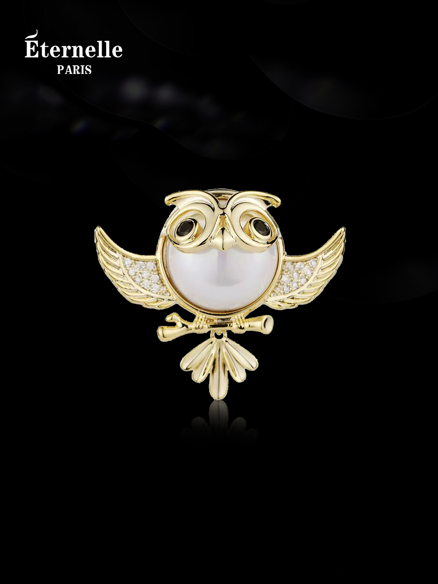 Eternelle France Personality Owl Corsage