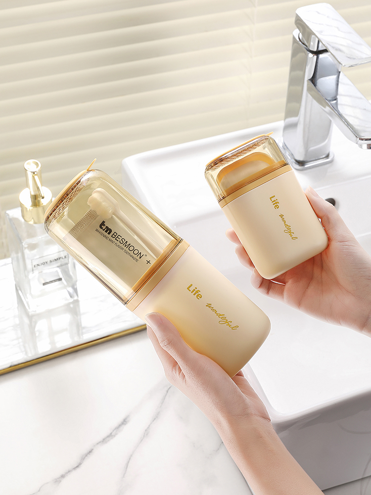 Travel Mouthwash Cup Portable Washing Set Storage Toothpaste Toothbrush Soap Box Travel Out Tooth Cup Tooth Mug