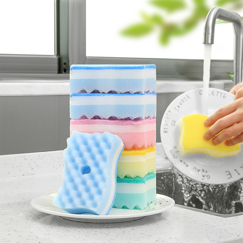 Sponge Wipe Bowl Brushing Appliance Scouring Sponge