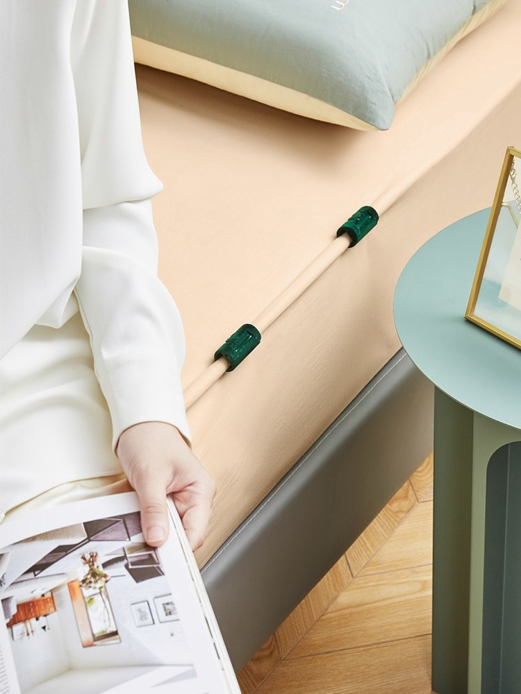 Sheet Holder Needle-Free Safety Invisible Mattress Non Slip Quilt Duvet Cover Duvet Cover Quilt Buckle Anti-Run Handy Gadget