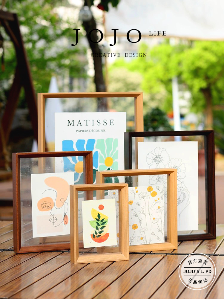 Jojo's L. Pd. Mr. Grocery. Photo Frame Double-Sided Transparent Picture Frame Mounting Frame Acrylic Table | near Fire