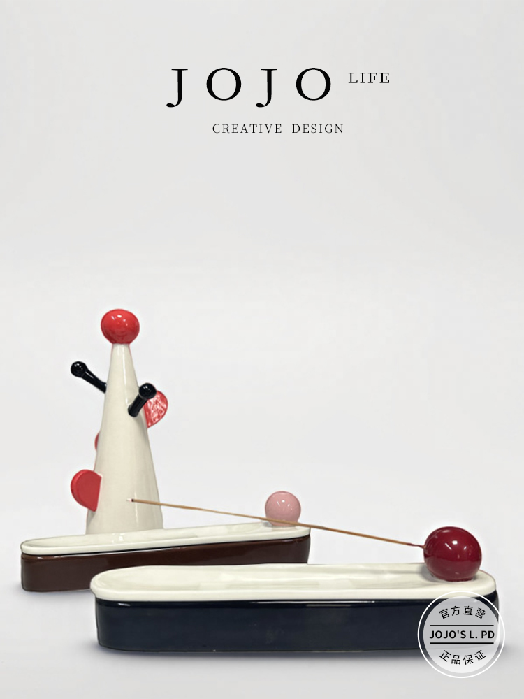 Jojo's L. Pd. Nasal. Incense Holder Creative Cream Style Ceramic Niche Style Decoration Art Gift | Nasal Congestion