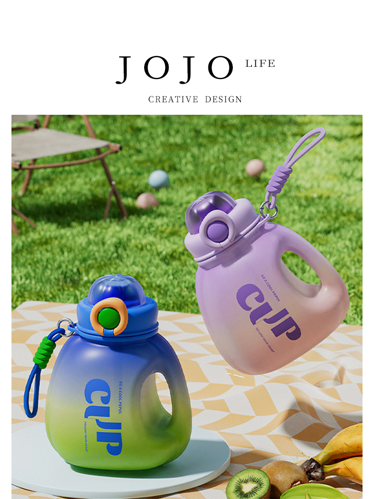 Jojo's L. Pd. Darci. Large Capacity Big Belly Cup Water Kettle Summer Workout T Barrels Darcy